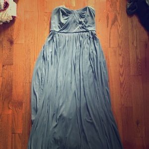 David’s bridal Steel Blue dress